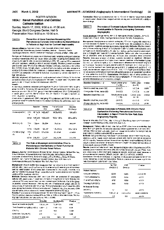 (PDF) The role of mucomyst administration prior to percutaneous ...