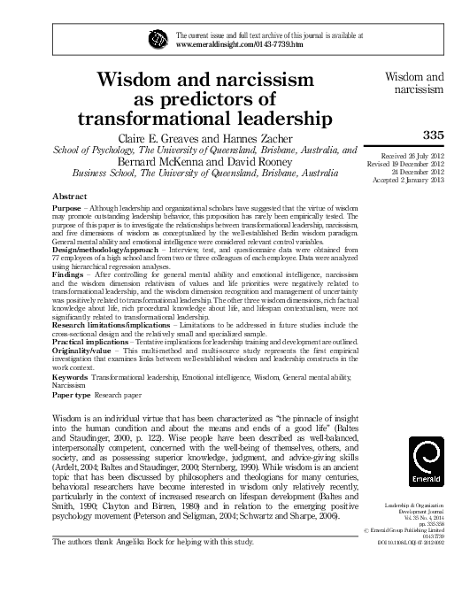 Narcissistic leaders essay picture