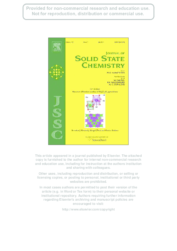 (PDF) Structures, spectroscopic studies and solid-state thermal ...