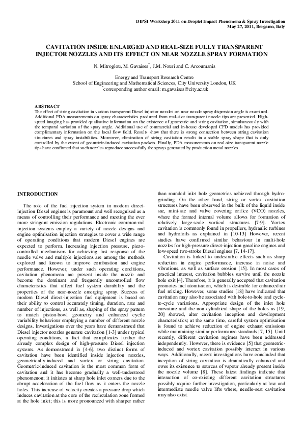 (PDF) Cavitation inside enlarged and real-size fully transparent ...