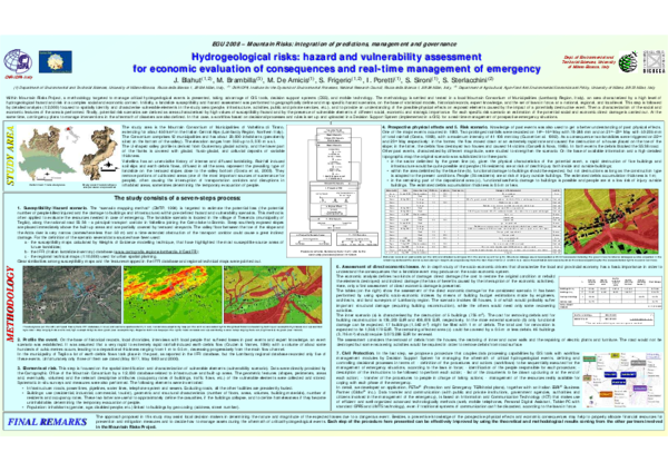 Pdf Hydrogeological Risks Hazard And Vulnerability Assessment For