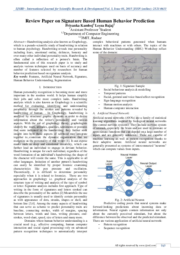 Predict human behaviour essay 06 picture