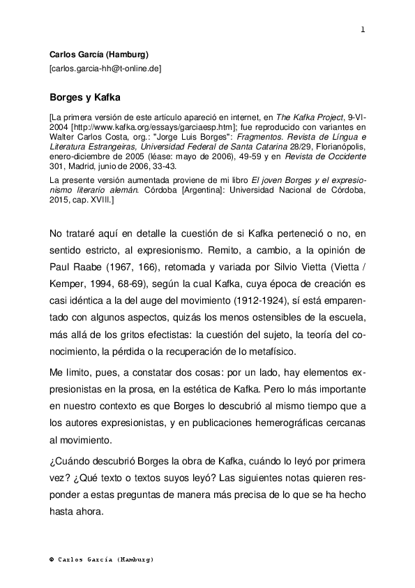 Borges essay kafka image