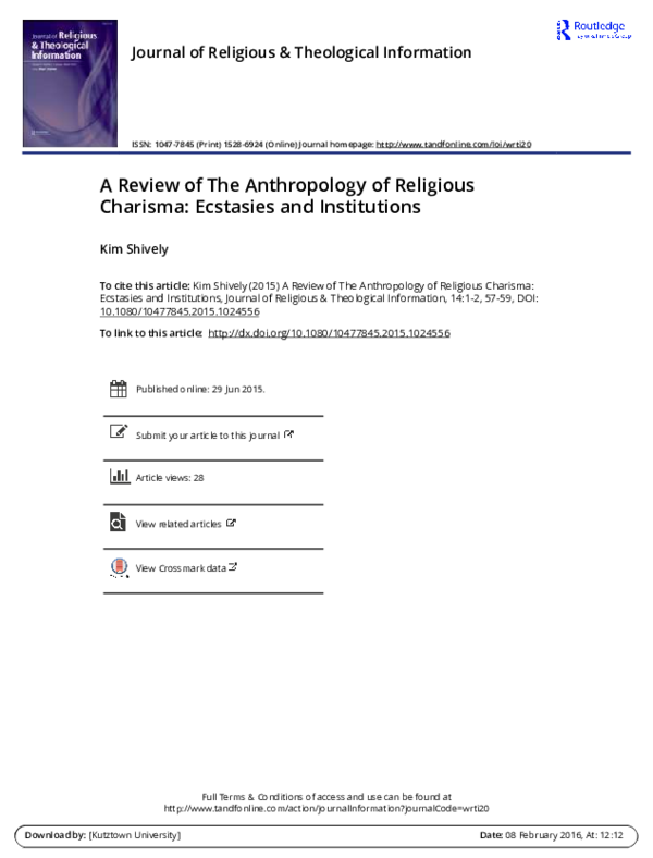 Charles lindholm essays 05 image