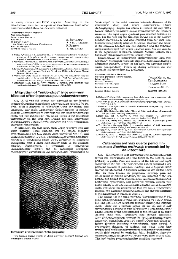 (PDF) Cutaneous anthrax due to penicillin-resistant Bacillus anthracis ...