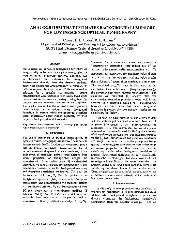 (PDF) An algorithm that estimates background lumiphore for luminescence ...