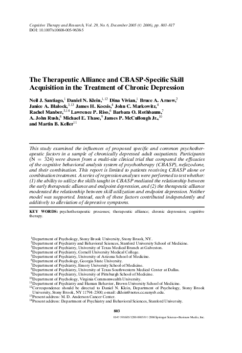 Chronic depression essay 05 image