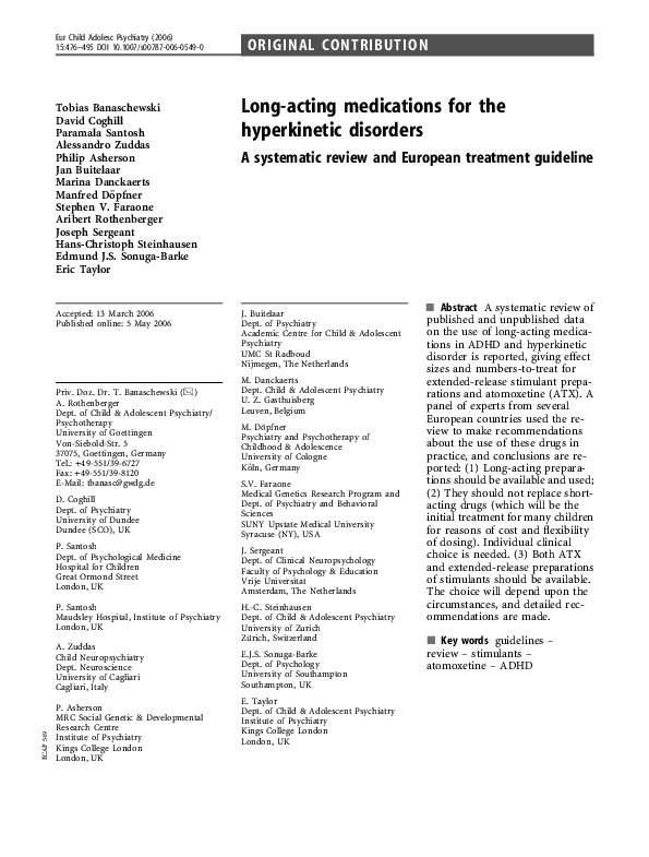 Hyperkinetic children essay 03 picture