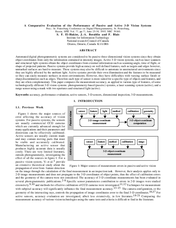 (PDF) Comparative evaluation of the performance of passive and active ...