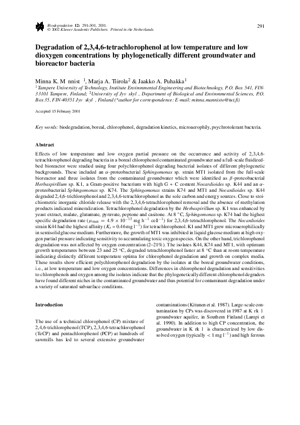 pdf-degradation-of-2-3-4-6-tetrachlorophenol-at-low-temperature-and