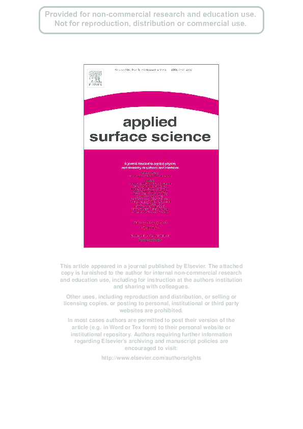 (PDF) Characterization of silicon nitride thin films deposited by hot ...