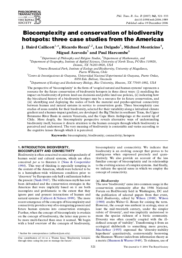 Biodiversity hotspots near me image