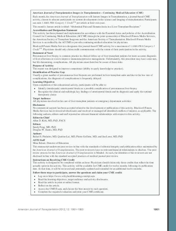 (PDF) Abdominal Pain and Hematochezia in a Liver