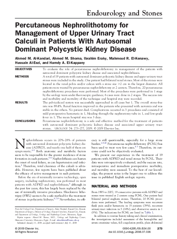 Nephrostomy procedure picture