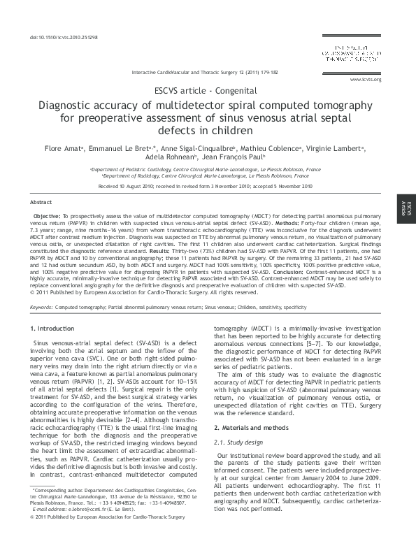 (PDF) Diagnostic accuracy of multidetector spiral computed tomography ...