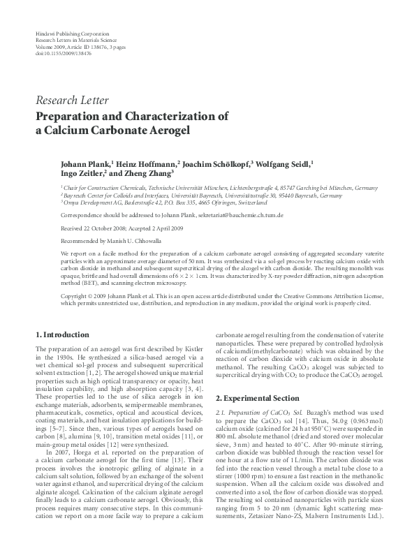 Aerogel products image