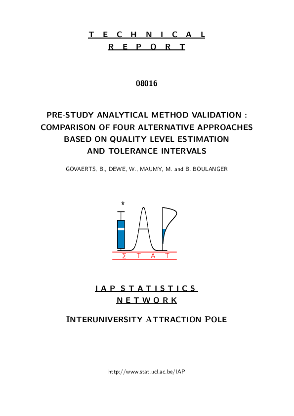 (PDF) Pre-study analytical method validation: comparison of four ...