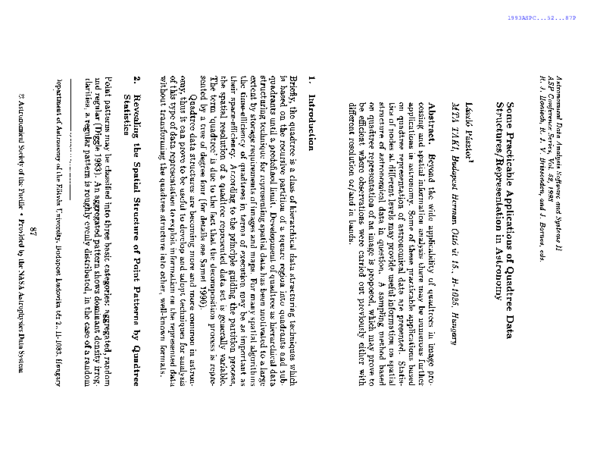 (PDF) Some Practicable Applications of Quadtree Data Structures ...