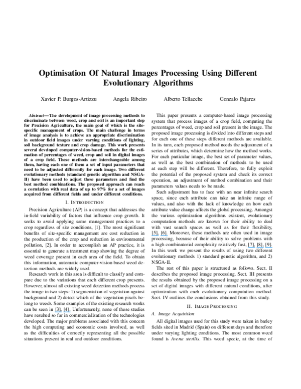 (PDF) Optimisation of natural images processing using different ...