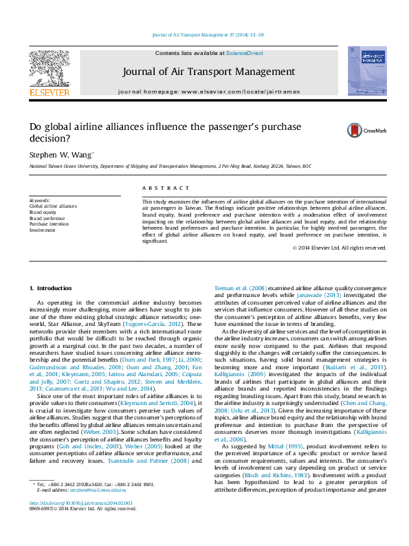 Airline alliances essay 08 image