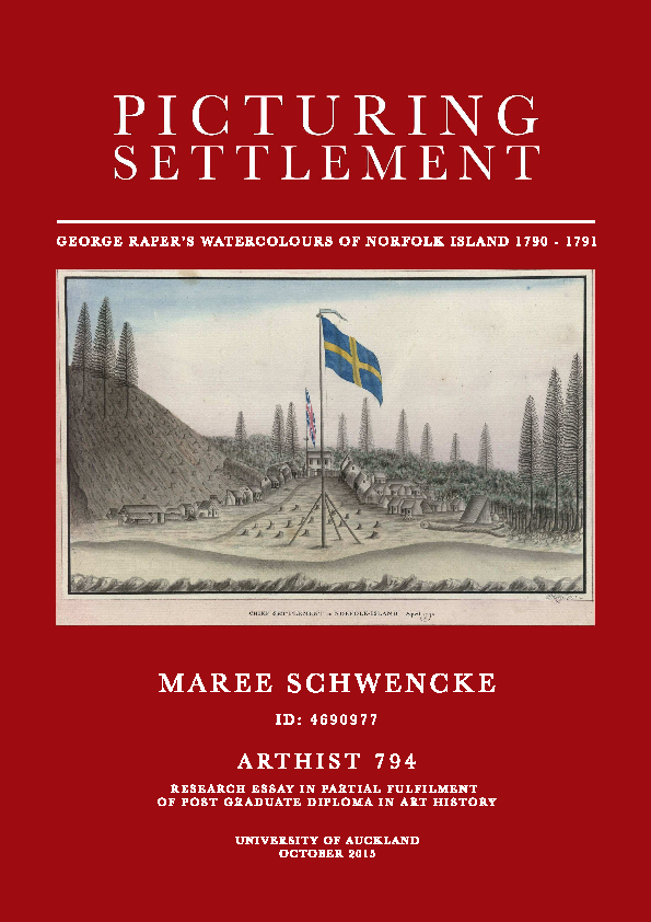(PDF) Picturing Settlement: George Raper's Watercolours of Norfolk ...