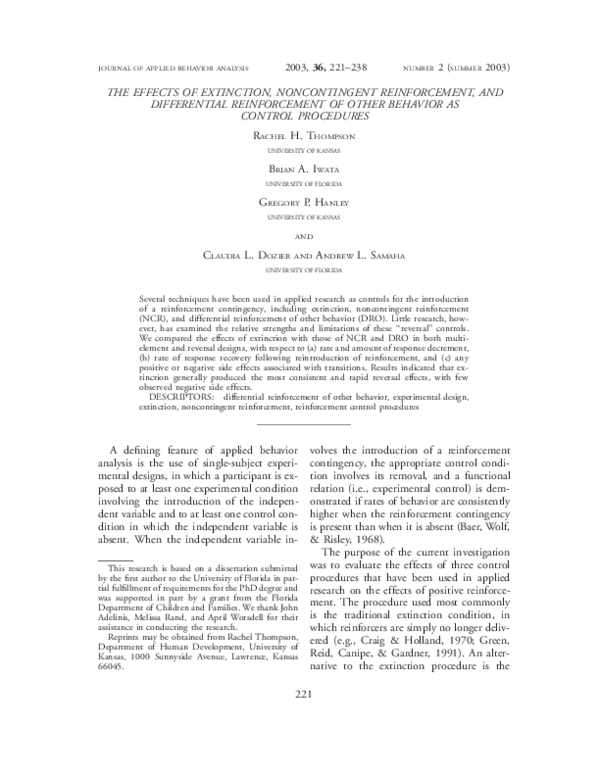 Consequences reinforcements essay 07 image