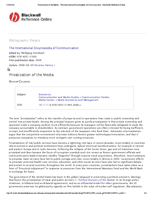 PDF deregulation definition PDF Télécharger Download