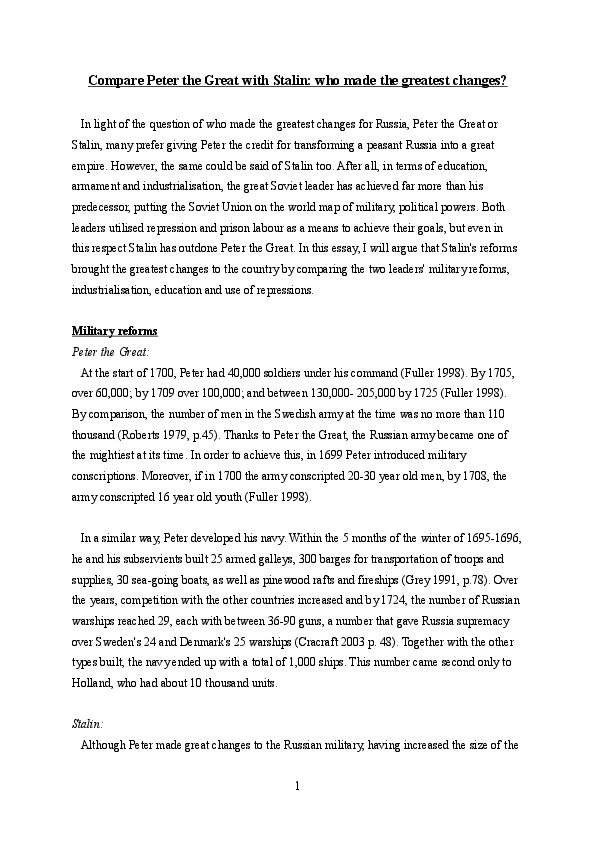 Was stalin a good leader picture