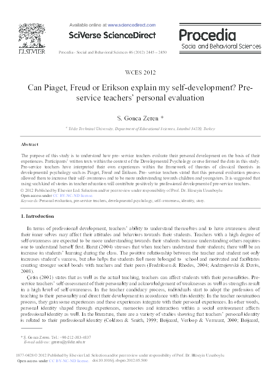 erikson freud piaget