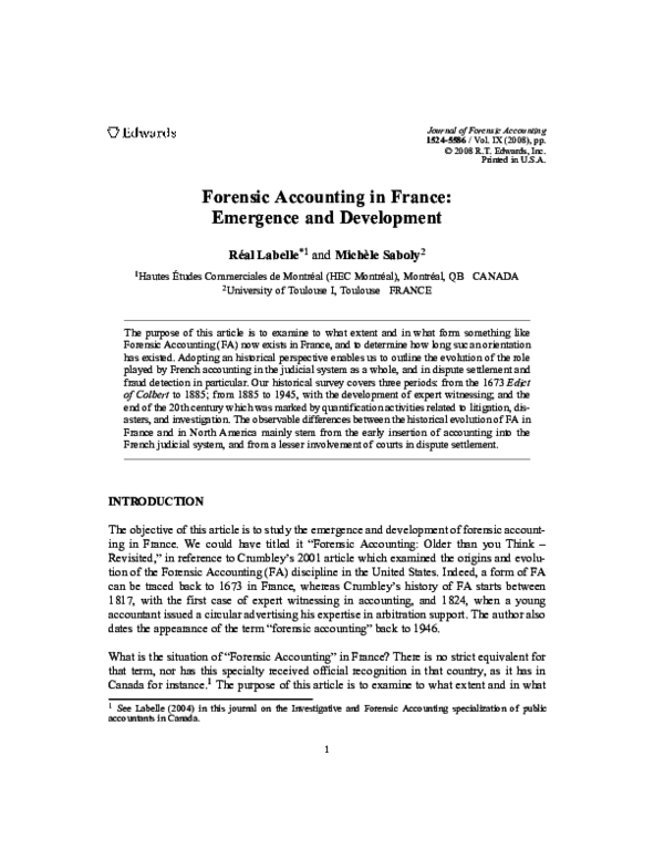 Forensic accounting evidence image