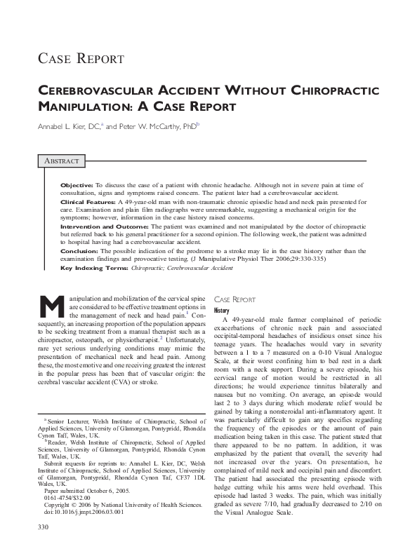 Cerebrovascular accident cva picture