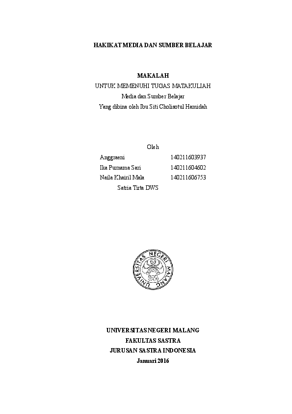 Doc Hakikat Media Dan Sumber Belajar Ika Ps Academia Edu Doc Hakikat Media Dan Sumber Belajar Ika Ps Academia Edu