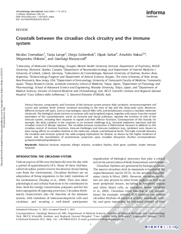 Circadian rhythm alarm clock image