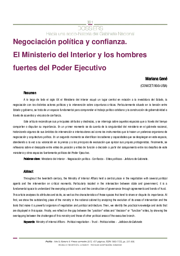 Cargos públicos