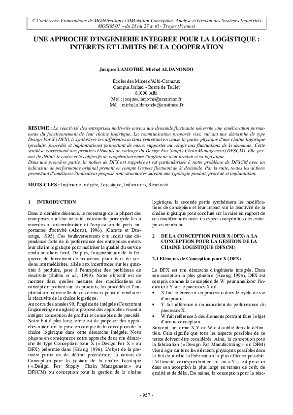 Essay about logistic management picture