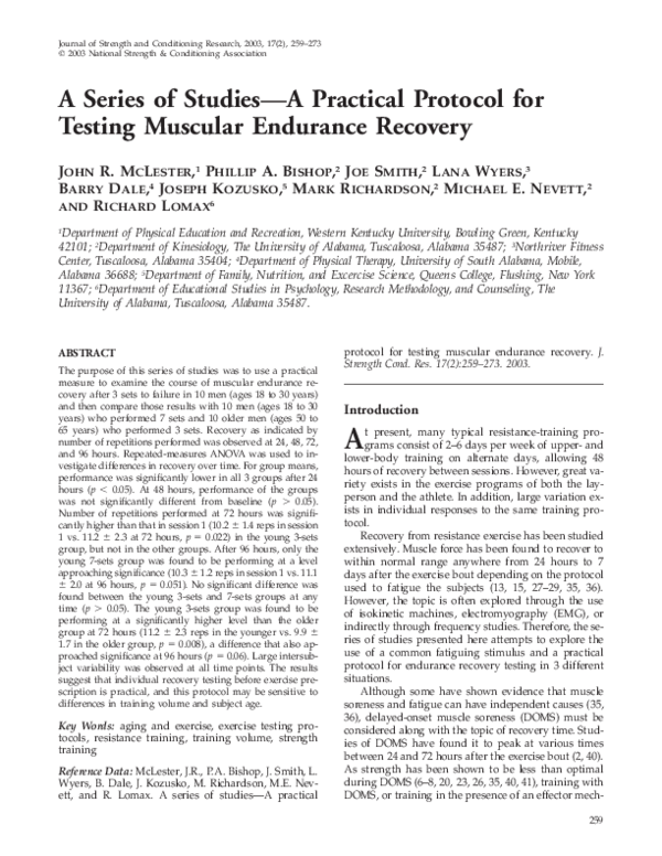 View of (PDF) Effect of different recovery methods in strength training on ...