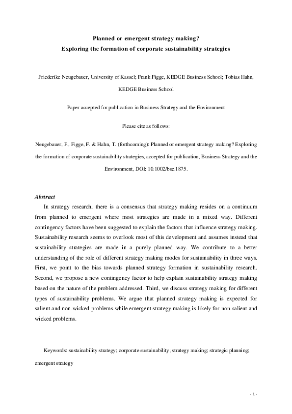 Plan Sénégal Emergent