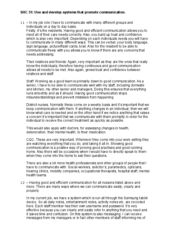 Communication shc essay 03 picture