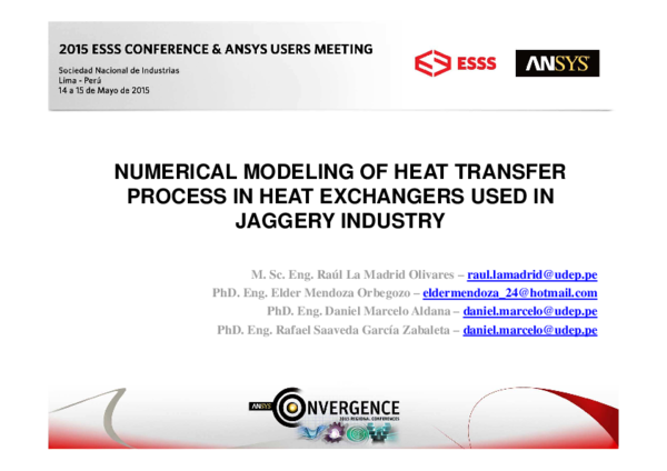 (PDF) Numerical modeling of heat transfer process in heat exchangers ...