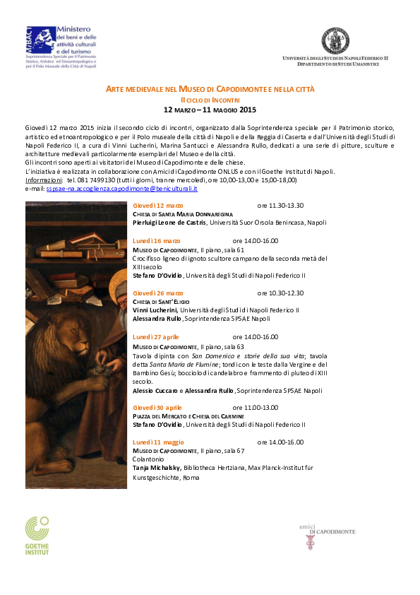 Plano incontri