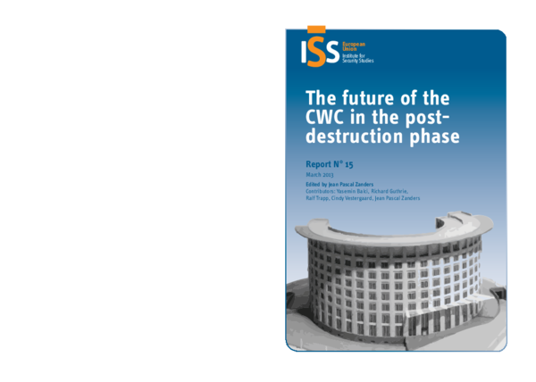 (PDF) The Future of the CWC in the Post-Destruction Phase
