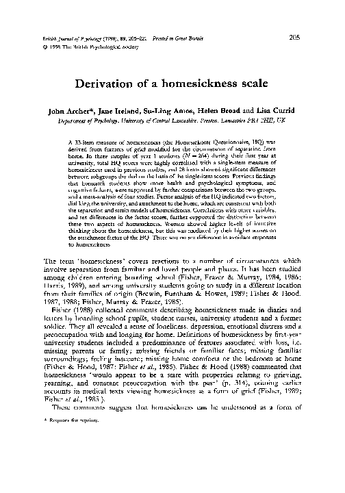 Immigrant homesickness image