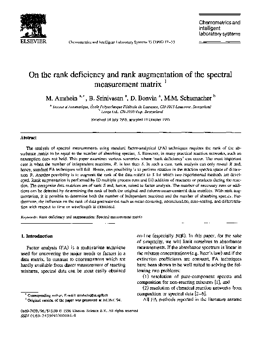 Rank Deficiency Formula : Rank factorization – JTXELJ