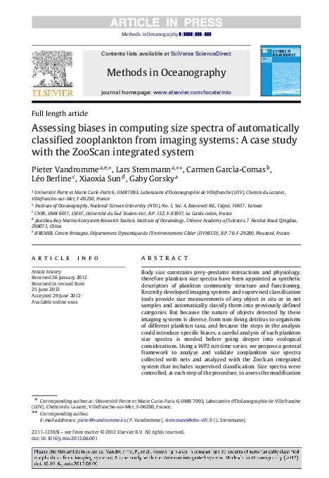 (PDF) Zooplankton communities fluctuations from 1995 to 2005 in the Bay ...
