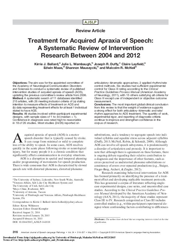 Types of apraxia picture