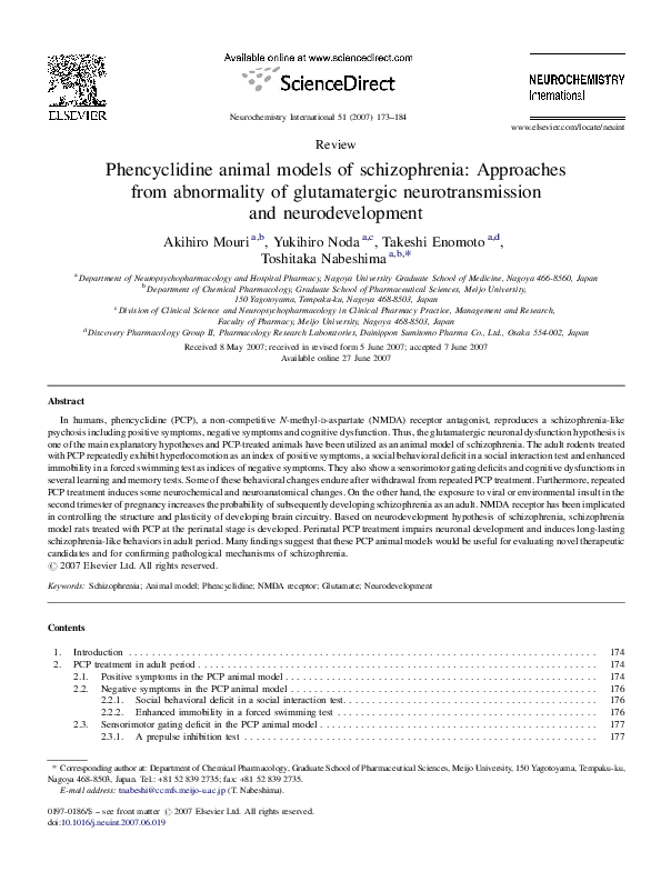(PDF) A Test of the Predictive Validity of Animal Models of