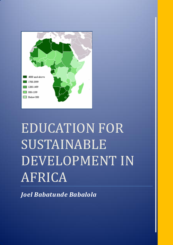 (PDF) EDUCATION FOR SUSTAINABLE DEVELOPMENT IN AFRICA