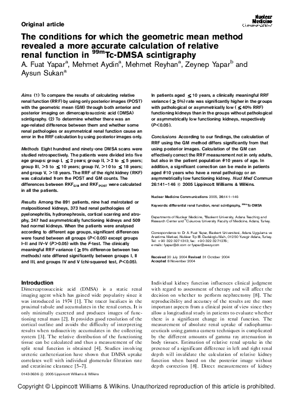 (PDF) The conditions for which the geometric mean method revealed a