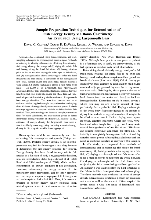 (PDF) Sample preparation techniques for the determination of trace ...