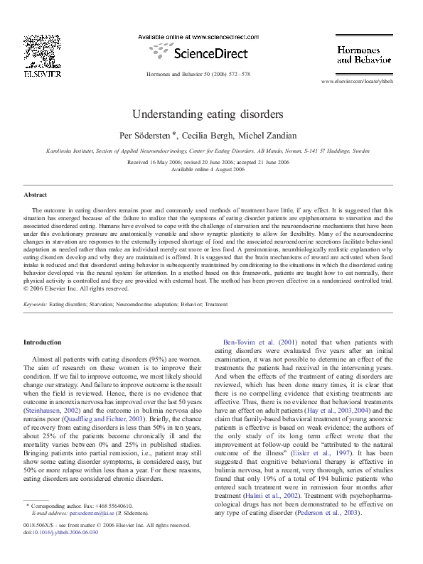 Bulimia nervosa thesis picture